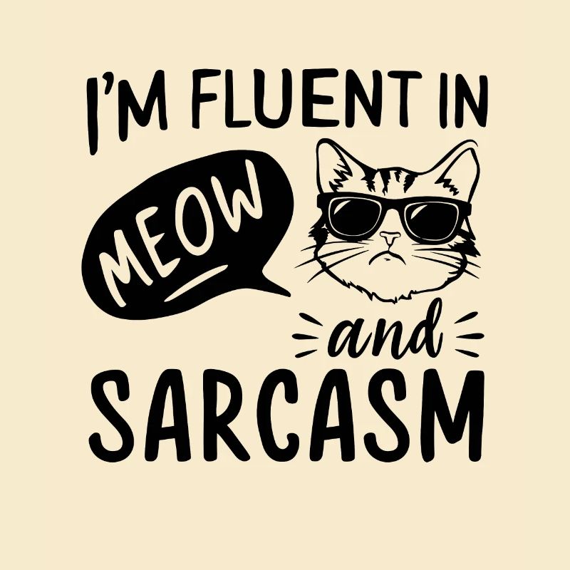 Witziger Katzen Spruch