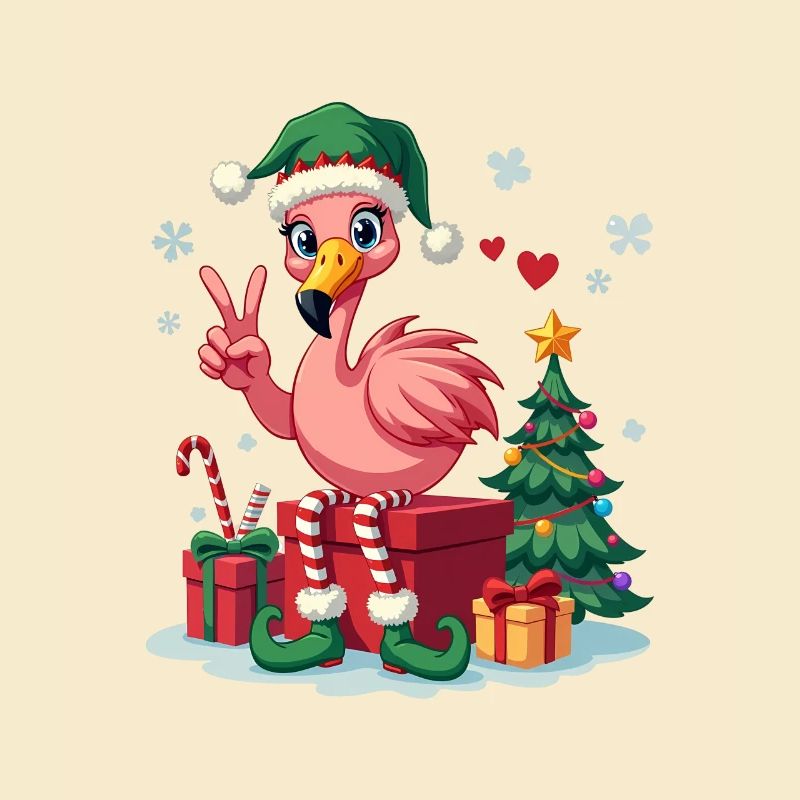Flamingo Elfe