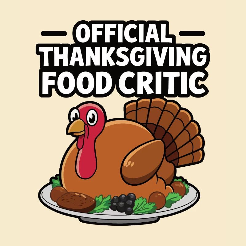 Dinde drôle de Thanksgiving