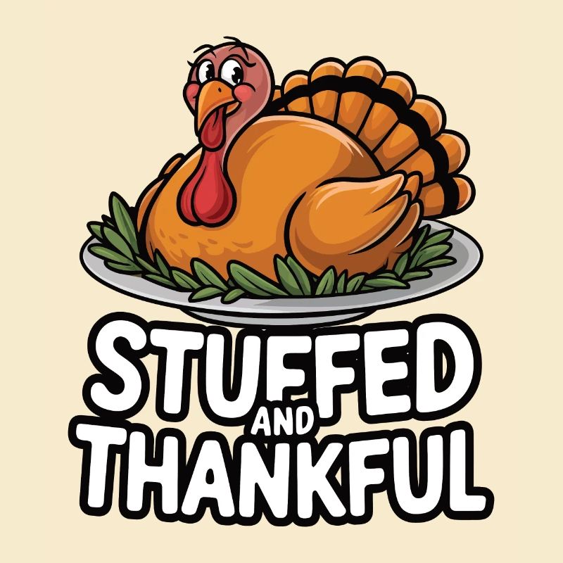Dinde drôle de Thanksgiving