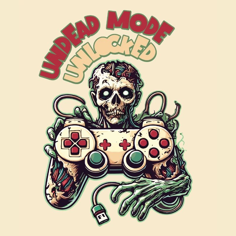 Zombie Gaming Controller Untoter Modus