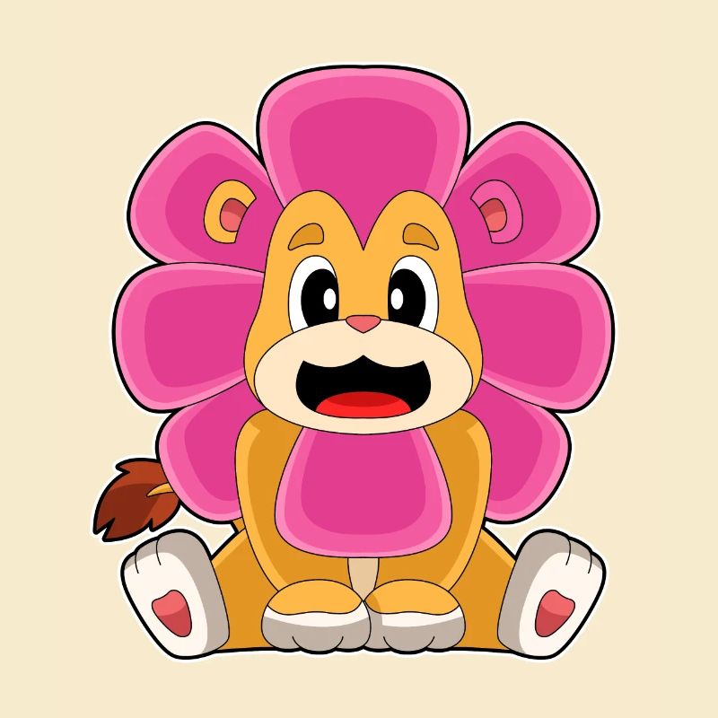 Löwe Blume