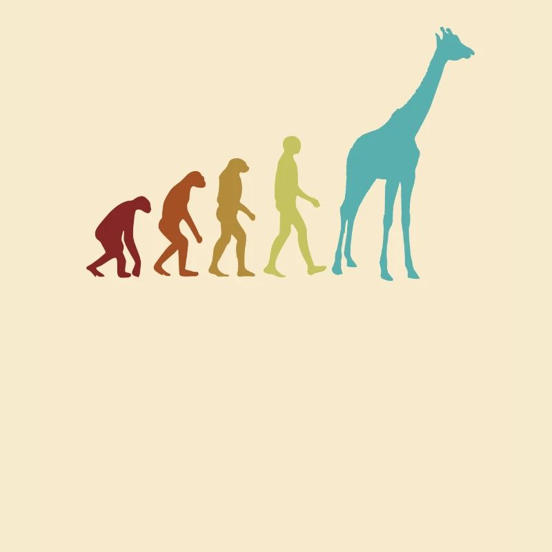 Giraffe Evolution Nubian African Giraffidae