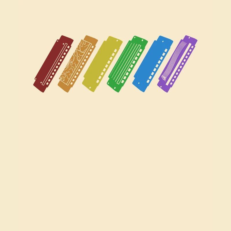 Harmonica LGBT Rainbow Harmoniste Harmoniciste