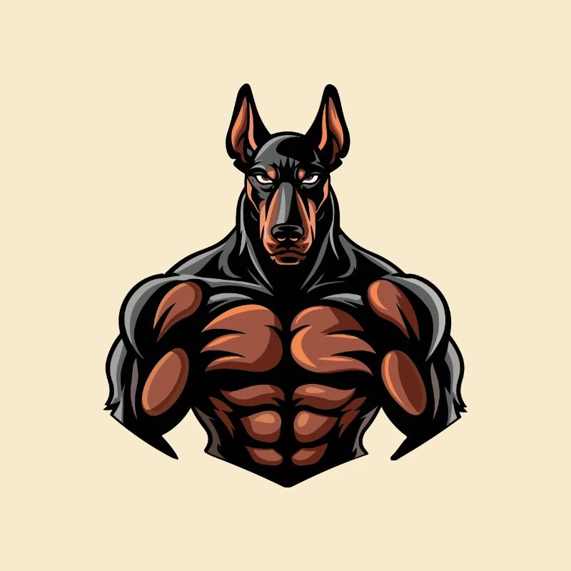 Chien Doberman Chien