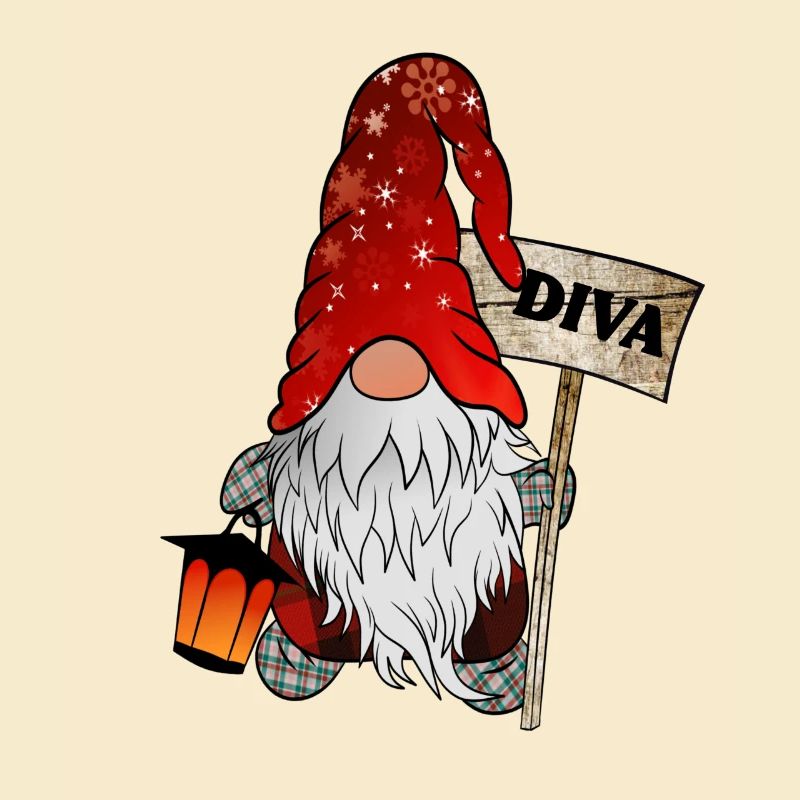 Gnome Diva Gnome Noël