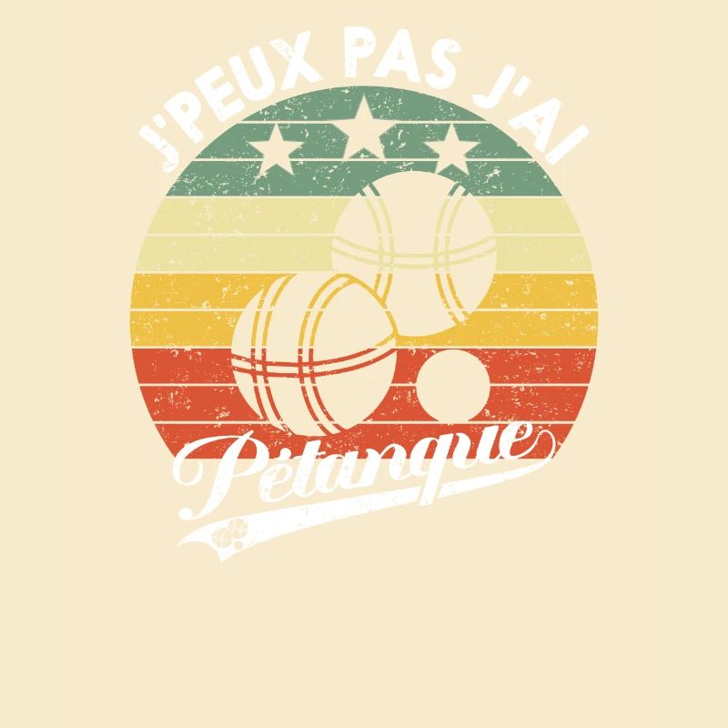 Geschenk Humor Pétanque Jeu de boules