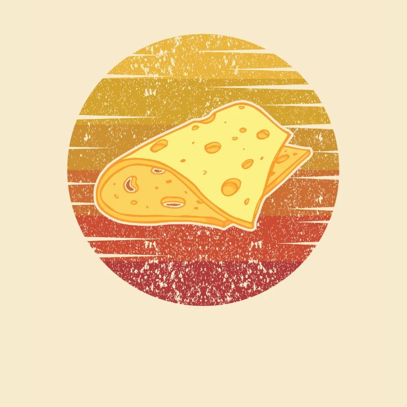 Retro Cheesemonger Maker Queso Lover Gouda Cheese