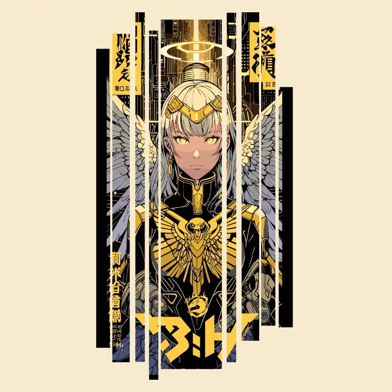 Ver.1 - Cyborg Engel oder Kanji