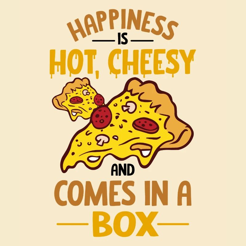 Witziger Pizza Spruch