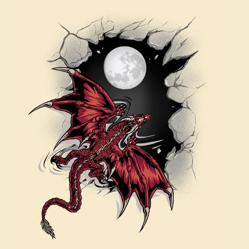 Dragon, Dragon, Créature Mythique, Créature Mythique, Mystique