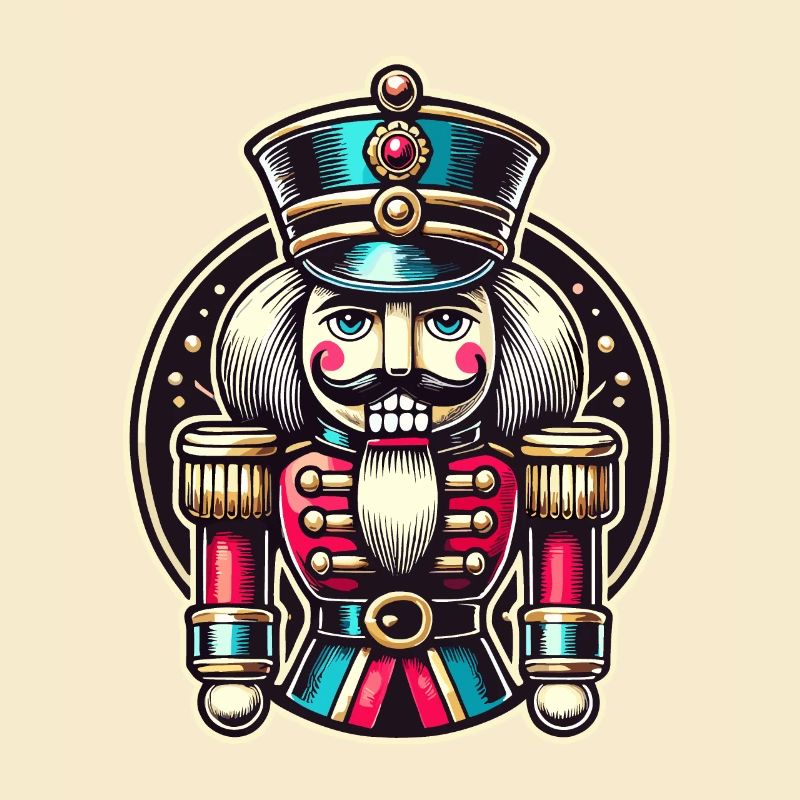 Traditional Nutcracker for Christmas