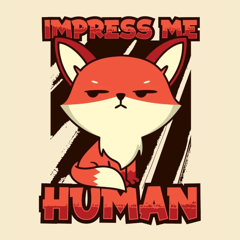 Impress Me Human Caninae Red Fox Canidae Fox