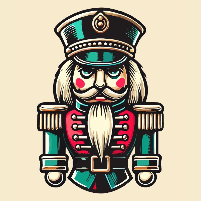 Christmas Nutcracker Illustration