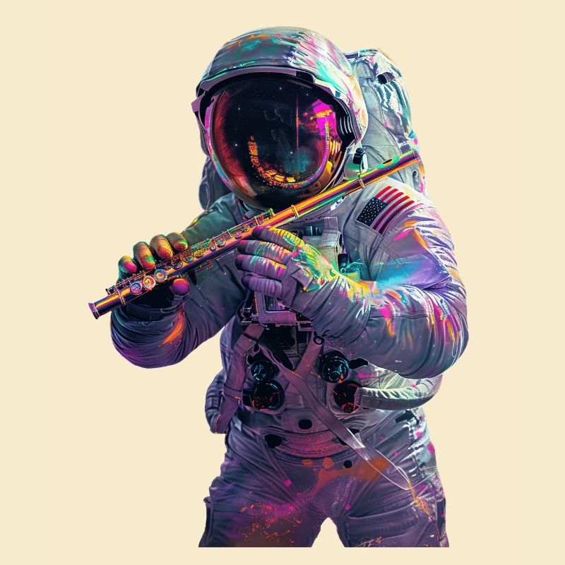 Astronaut Querflöte