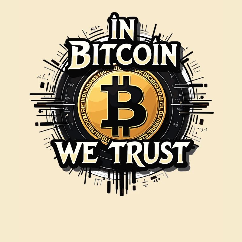 In Bitcoin We Trust Cryptocurrency Btc Bitcoin