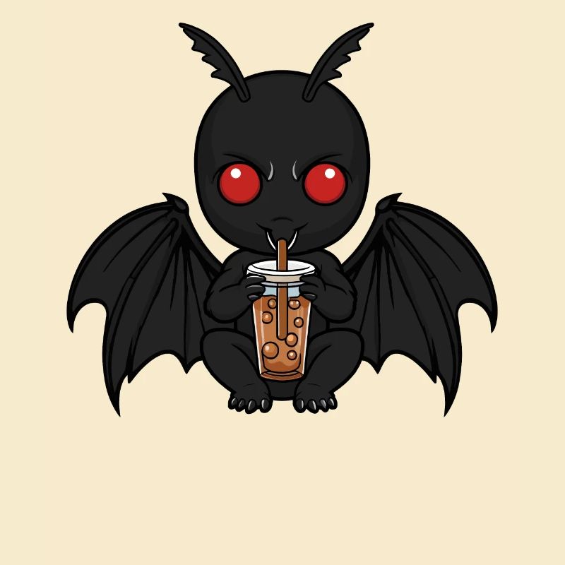 Mothman Bubble Tea