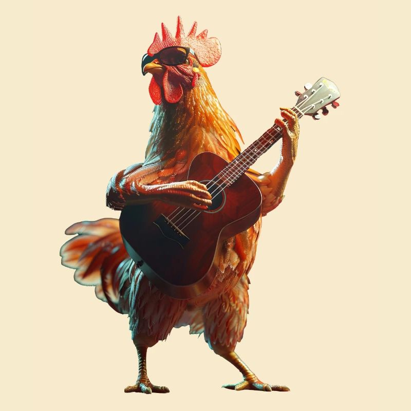 Rooster Ukulele