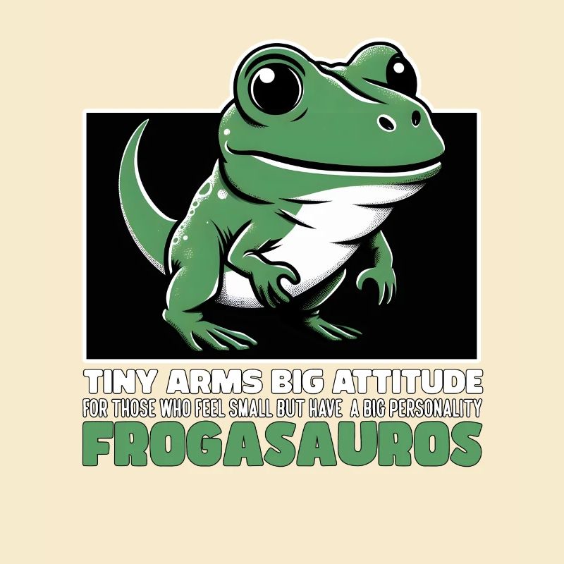 TINY ARMS BIG ATTITUDE - FROGASAURUS