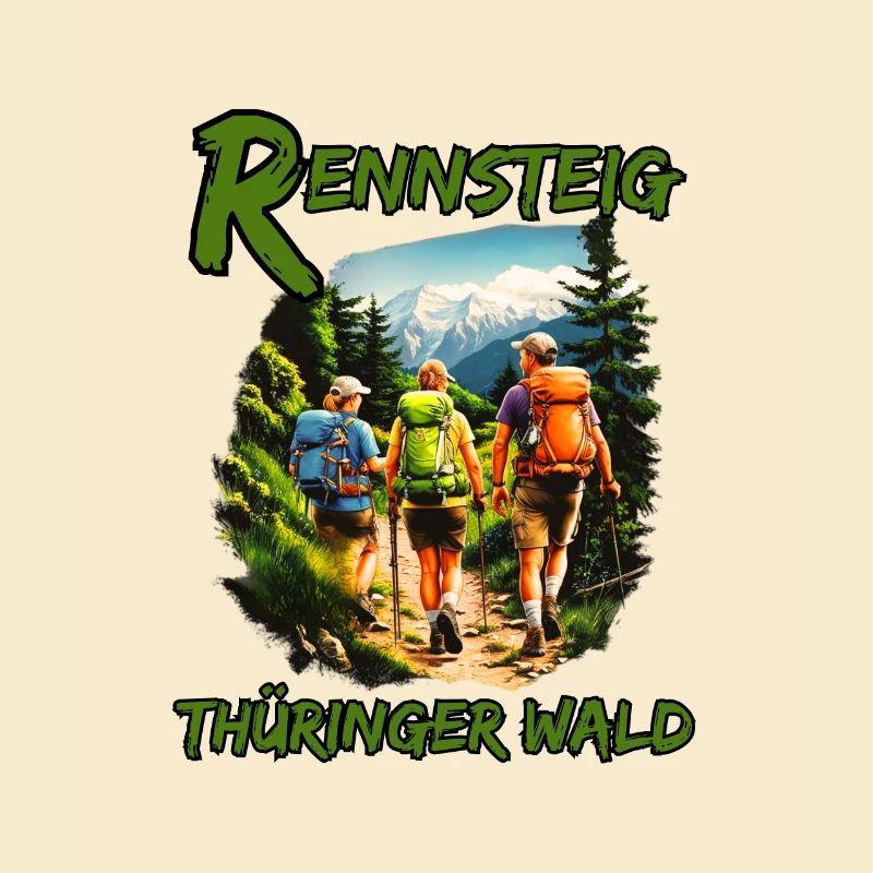 Rennsteig-Forêt de Thuringe-Thuringe