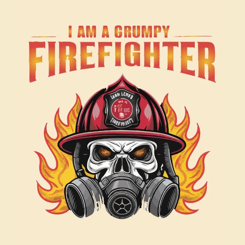 I AM A GRUMPY FIREFIGHTHER