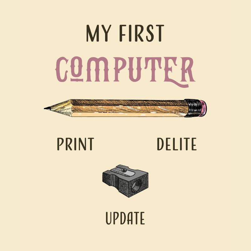 my first computer old school