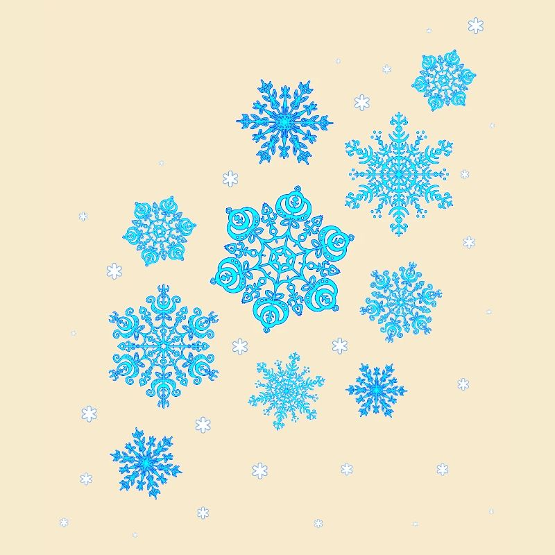 Snowflakes Mandala