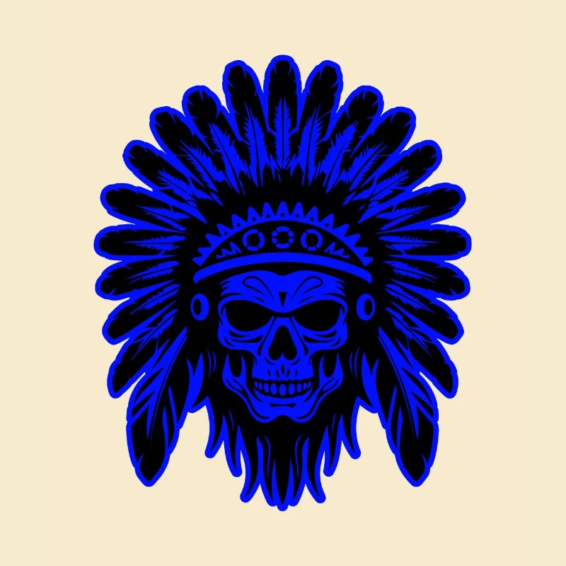 Apache Skull Indian