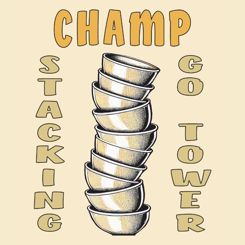 CUP STACKING CHAMP GO TOWER