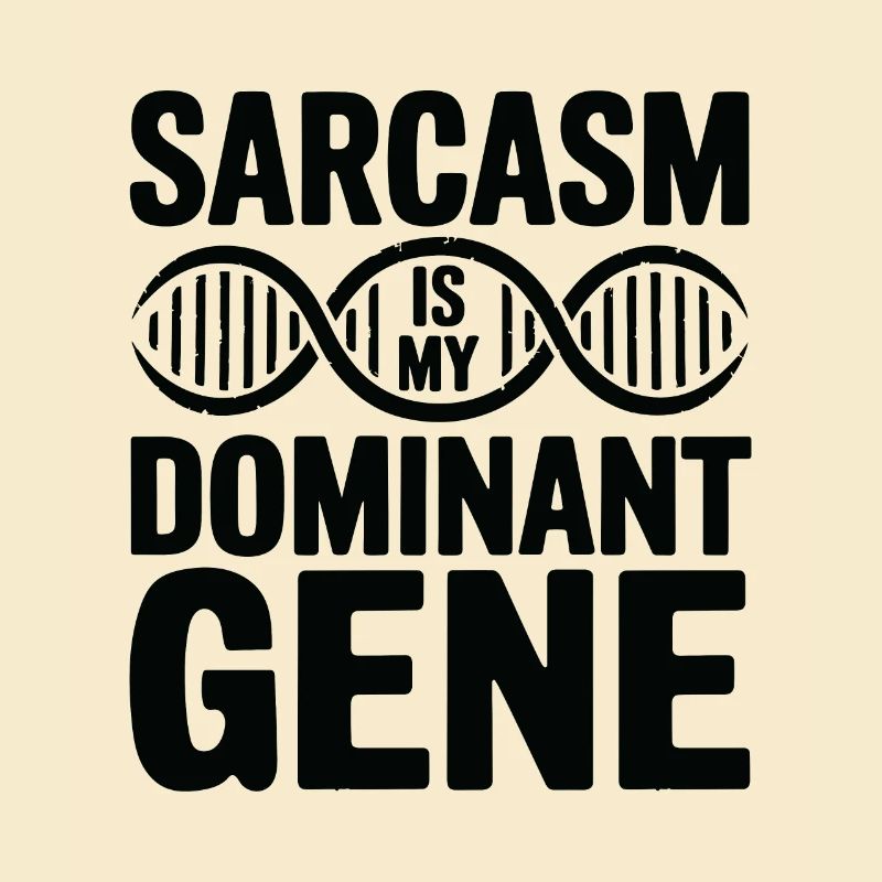Sarkasmus Gene DNA Genetik