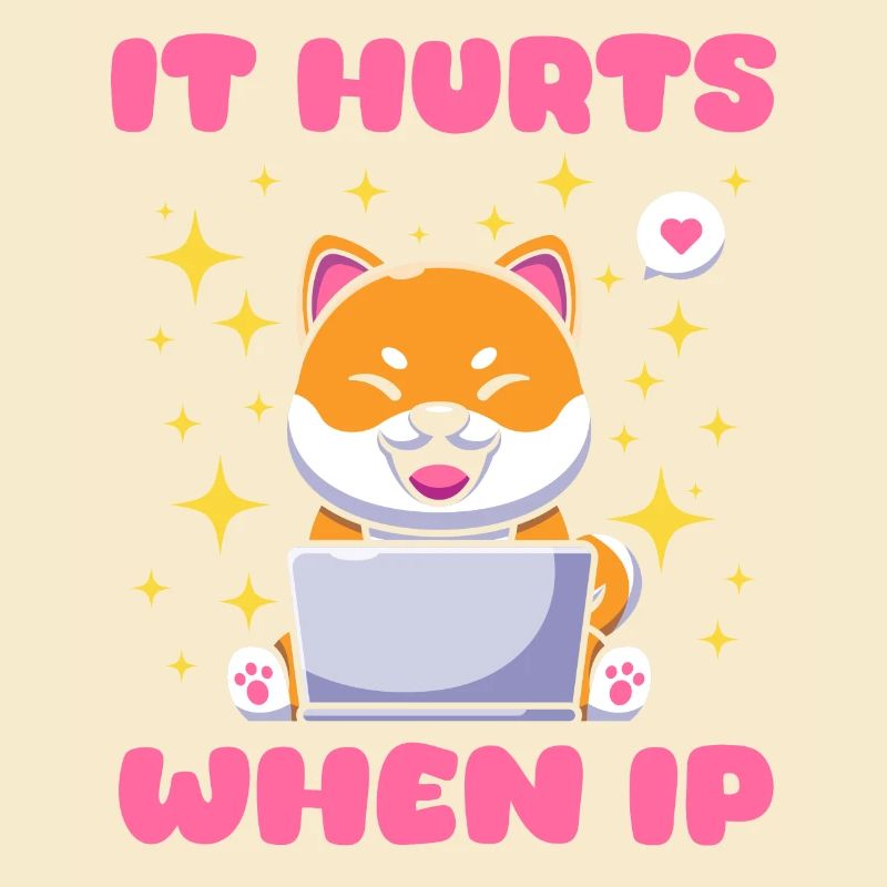 Funny saying "It Burns when I Pee"!