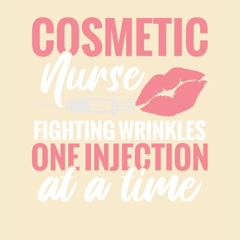 Kosmetische Krankenschwester Bekämpft Falten Mit