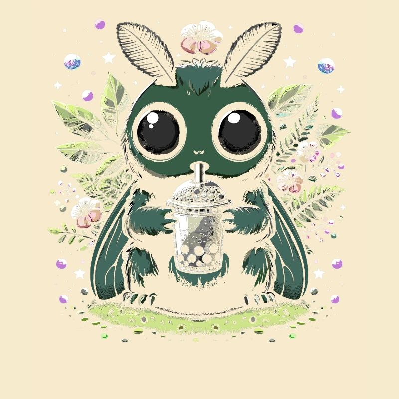 Mothman Bubble Tea