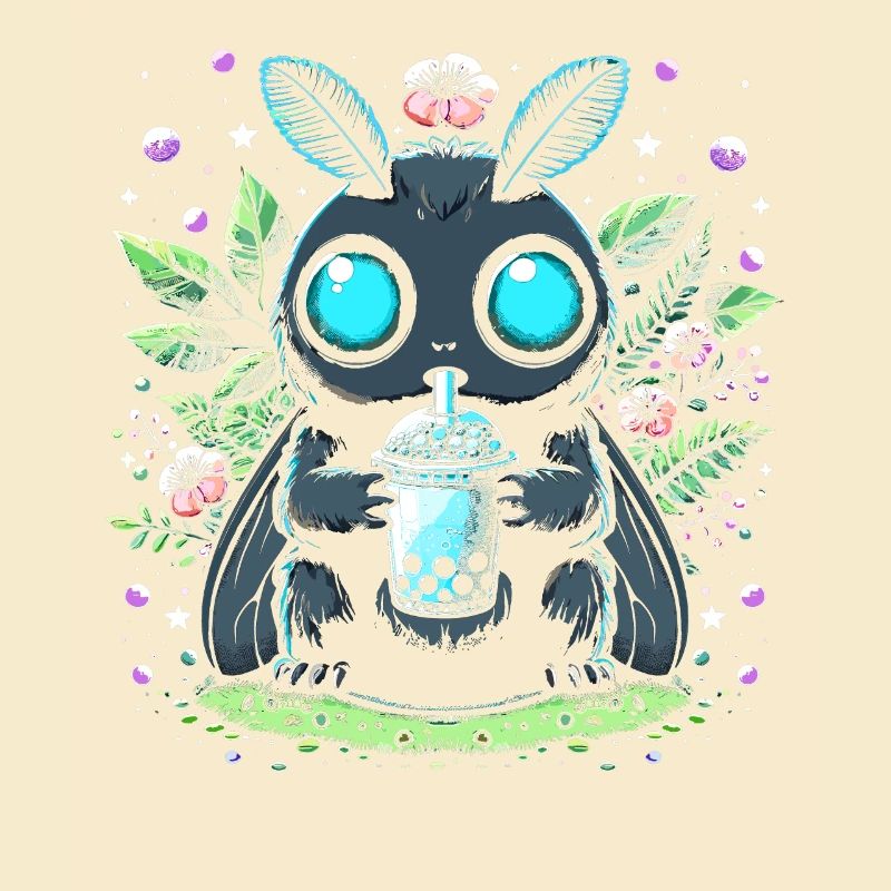 Mothman Bubble Tea