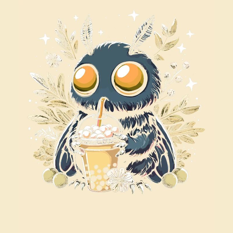 Mothman Bubble Tea