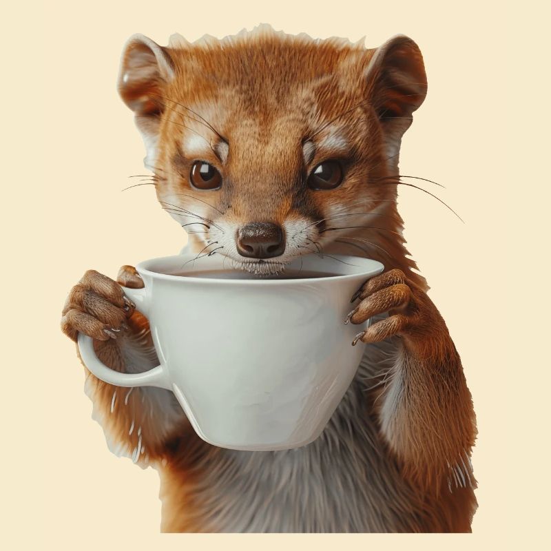 Hermelin Kaffee
