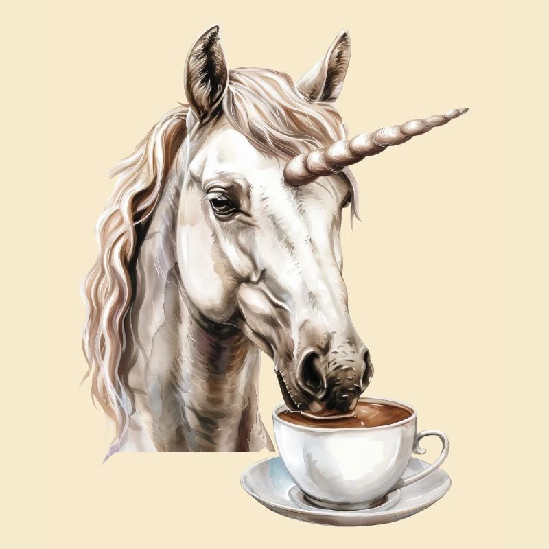 Einhorn Kaffee