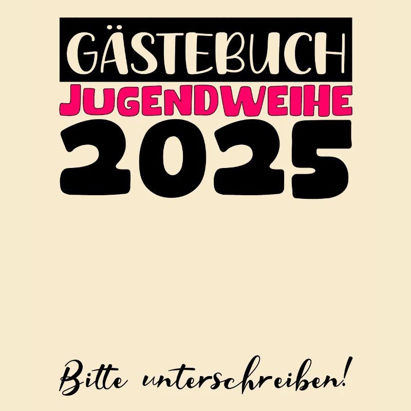 Jugendweihe 2025 Gästebuch Geschenk Mädchen Jungen