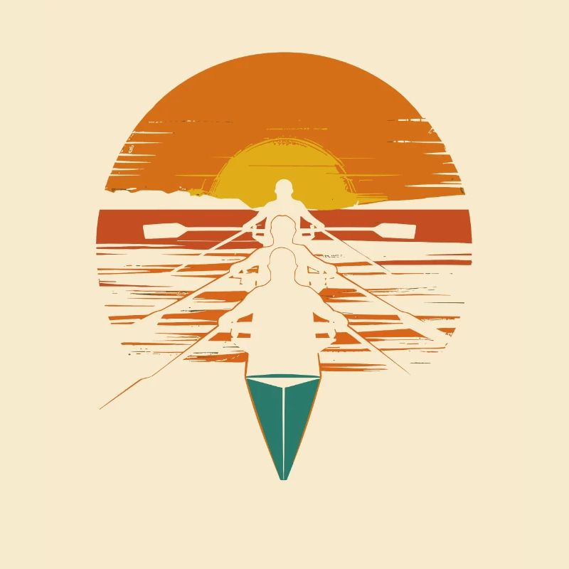 Rowing Portrait