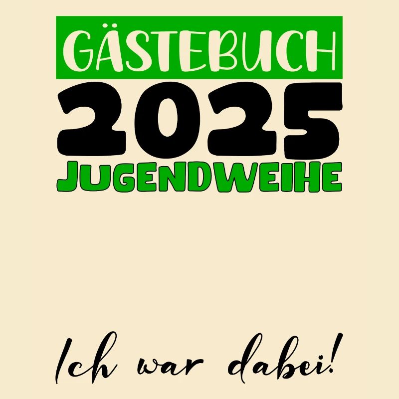 Jugendweihe 2025 Gästebuch Geschenk Mädchen Jungen