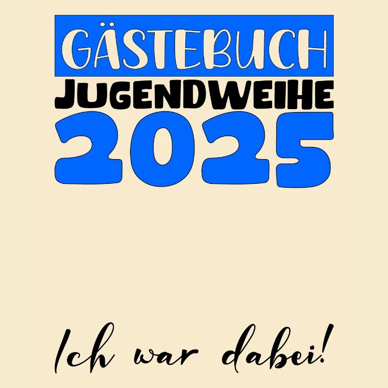 Jugendweihe 2025 Gästebuch Geschenk Mädchen Jungen