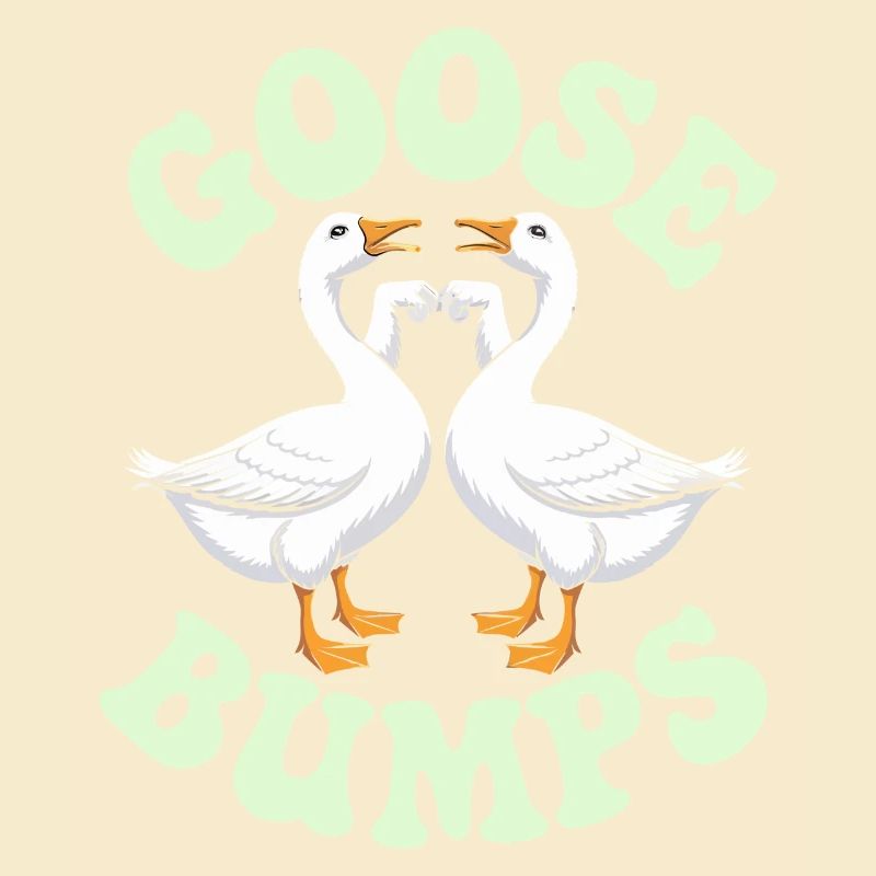 Goose Duo Heart Emblem