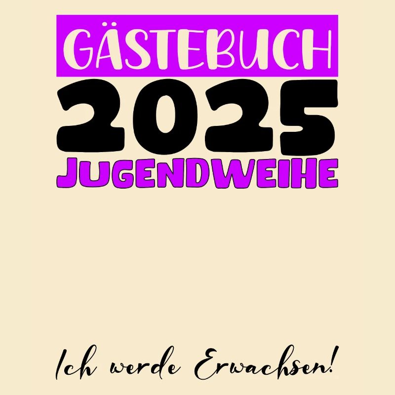 Jugendweihe 2025 Gästebuch Geschenk Mädchen Jungen