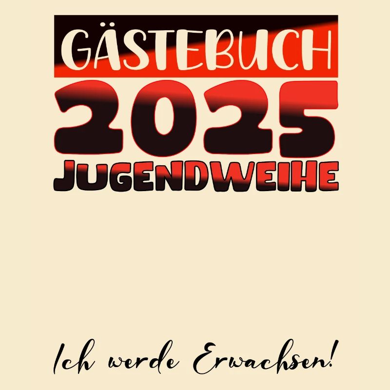 Jugendweihe 2025 Gästebuch Geschenk Mädchen Jungen