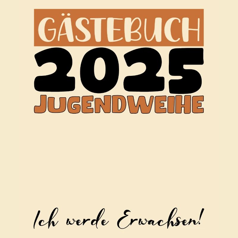 Jugendweihe 2025 Gästebuch Geschenk Mädchen Jungen