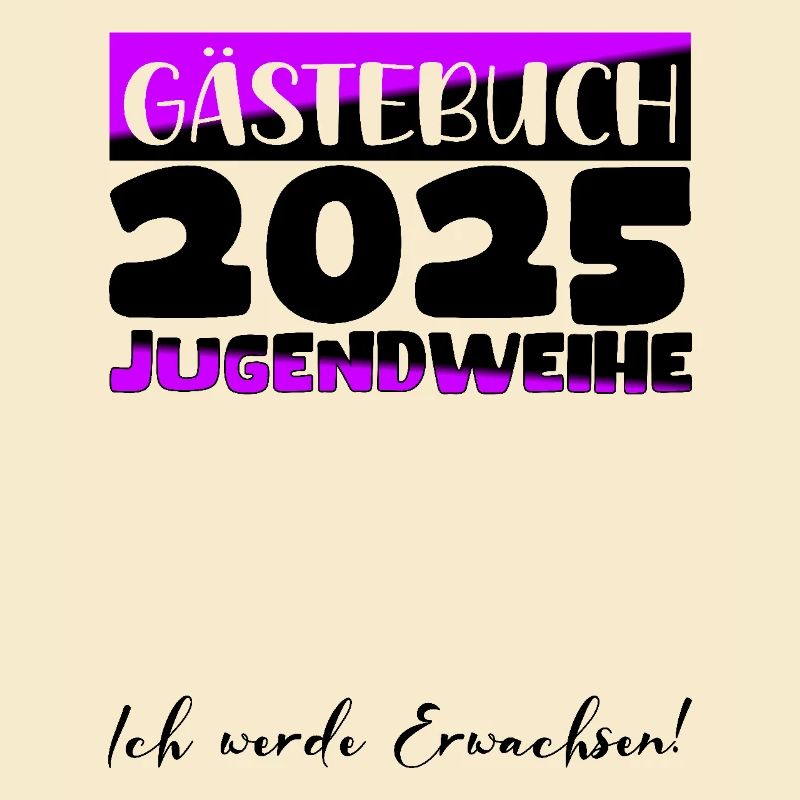 Jugendweihe 2025 Gästebuch Geschenk Mädchen Jungen