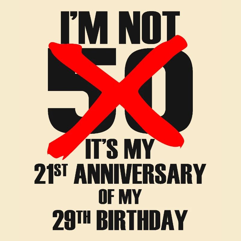 I'm not 50 - 50th Birthday Proverbs Quotes