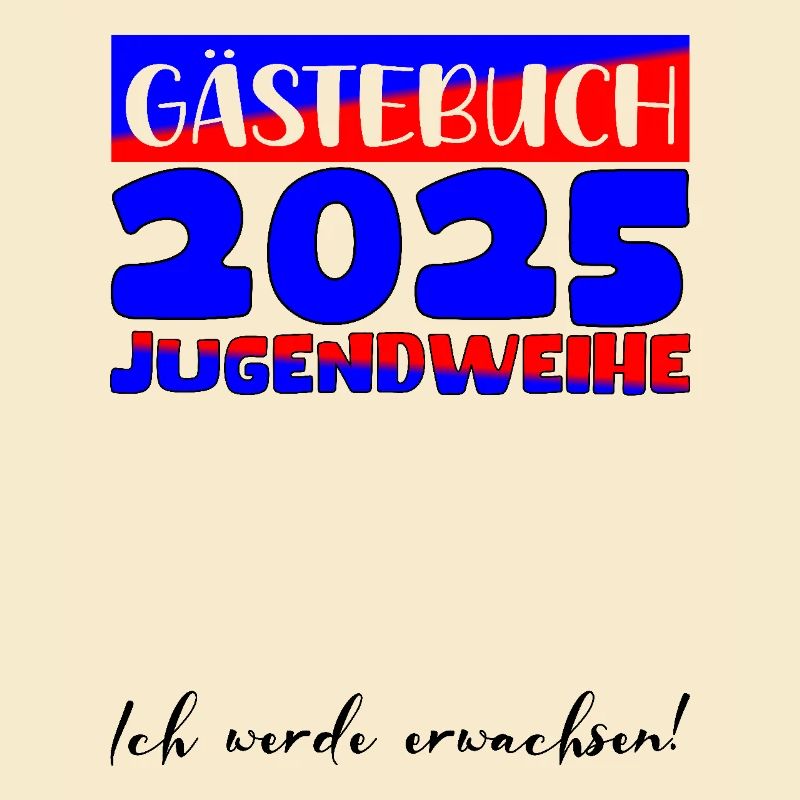 Jugendweihe 2025 Gästebuch Geschenk Mädchen Jungen