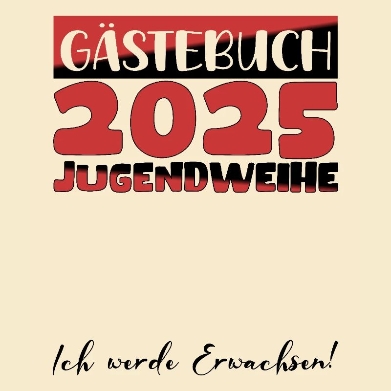 Jugendweihe 2025 Gästebuch Geschenk Mädchen Jungen