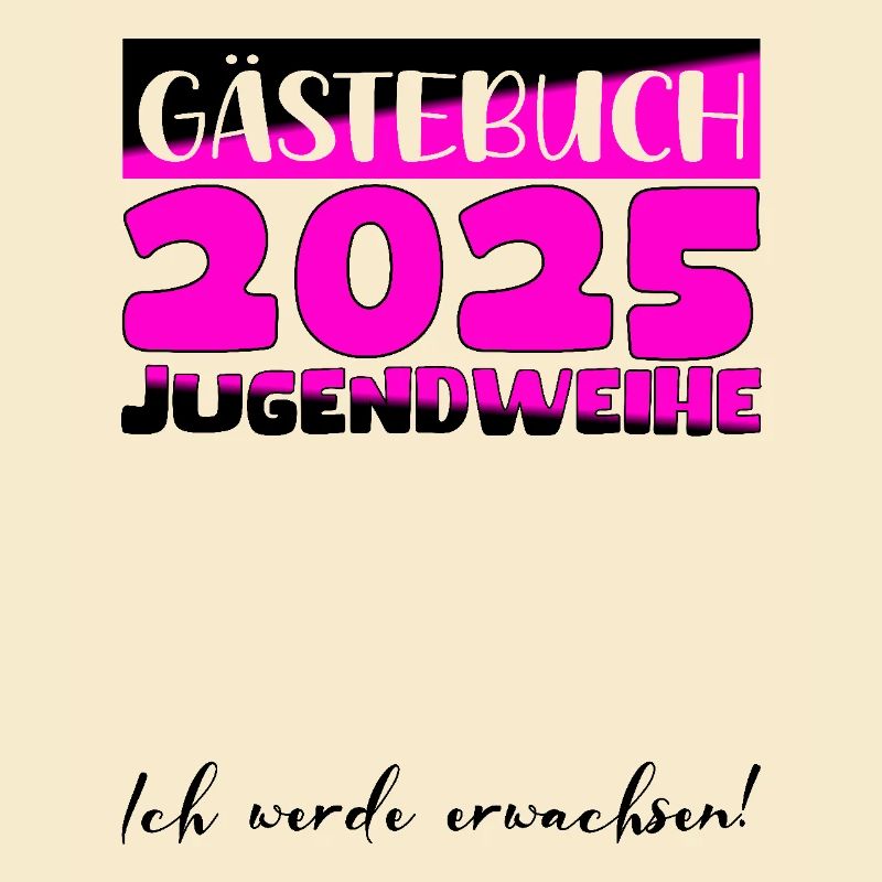 Jugendweihe 2025 Gästebuch Geschenk Mädchen Jungen
